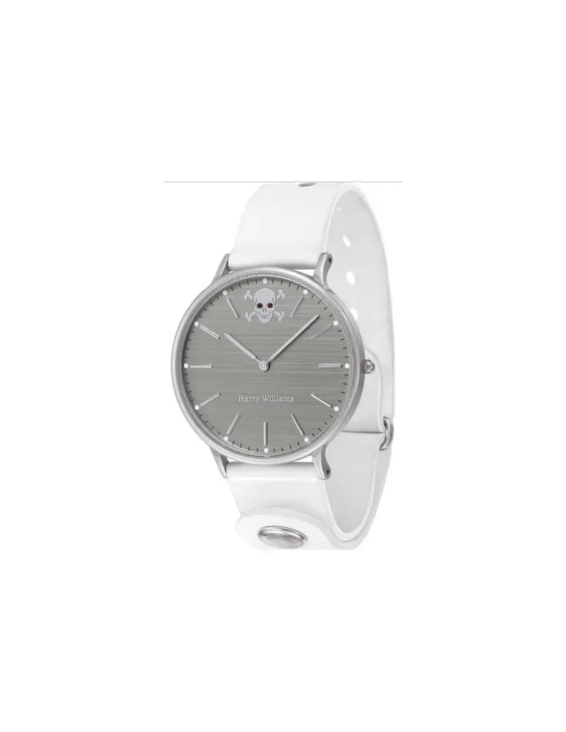 Orologio HW Gent Harry Williams White leather - HW2402M/13D