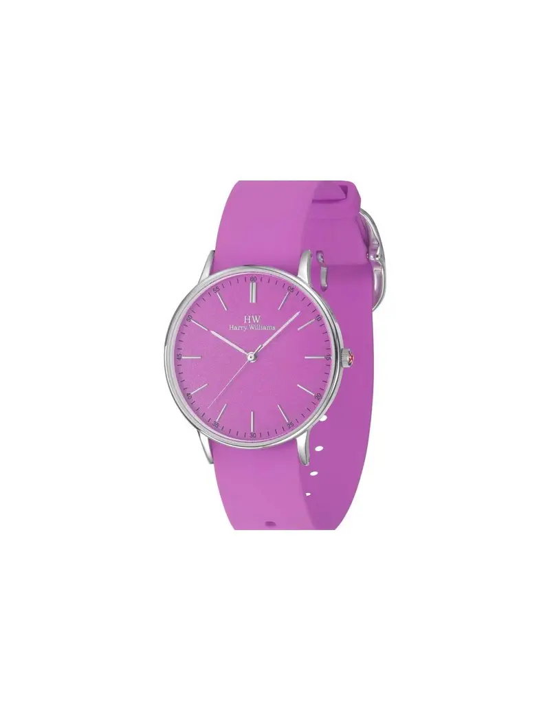 Orologio HW Lady Harry Williams - BEACH COLLECTION - Silicone Strap - HW2417L/06 Fuxia