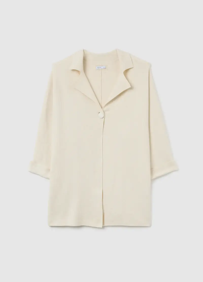 Hybrid Cardigan Donna Beige 3188854