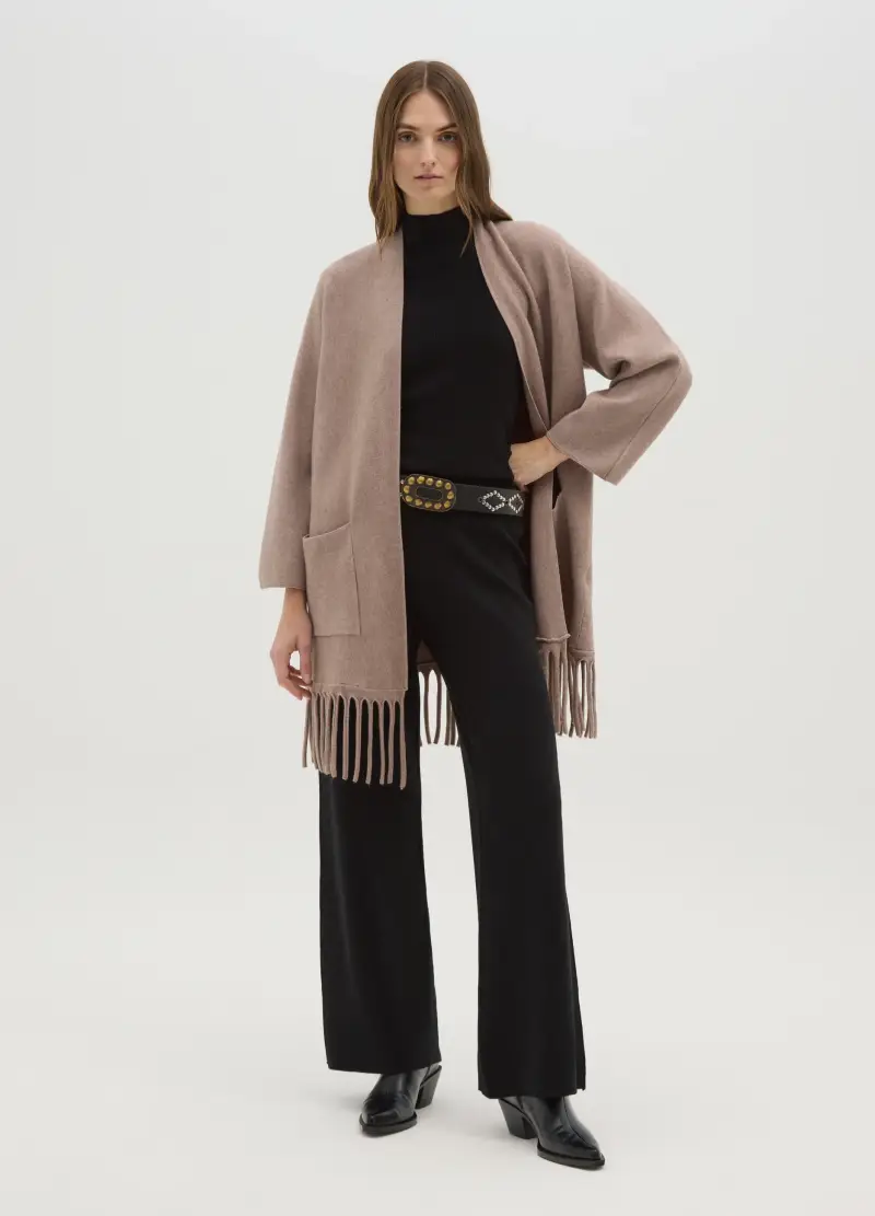 Hybrid Cardigan Donna Beige 4152957