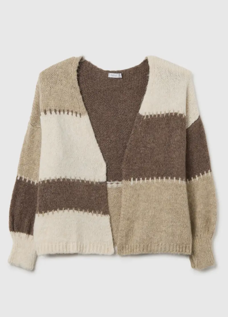 Hybrid Cardigan Donna Multicolore 3844967