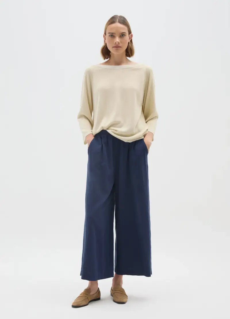 Maglia Beige Multicolor Regular Fit, Donna, Multicolor miniatura 2