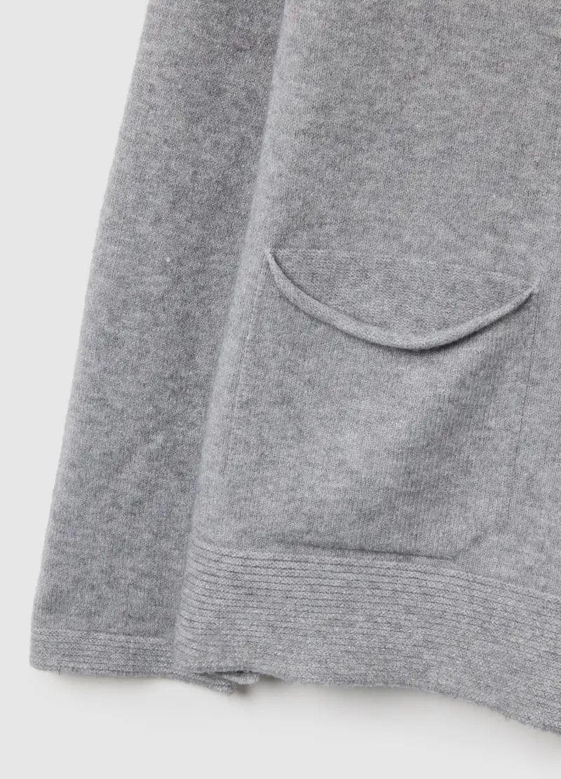 Maglia Grigia Regular Fit, Donna, Grigio miniatura 2