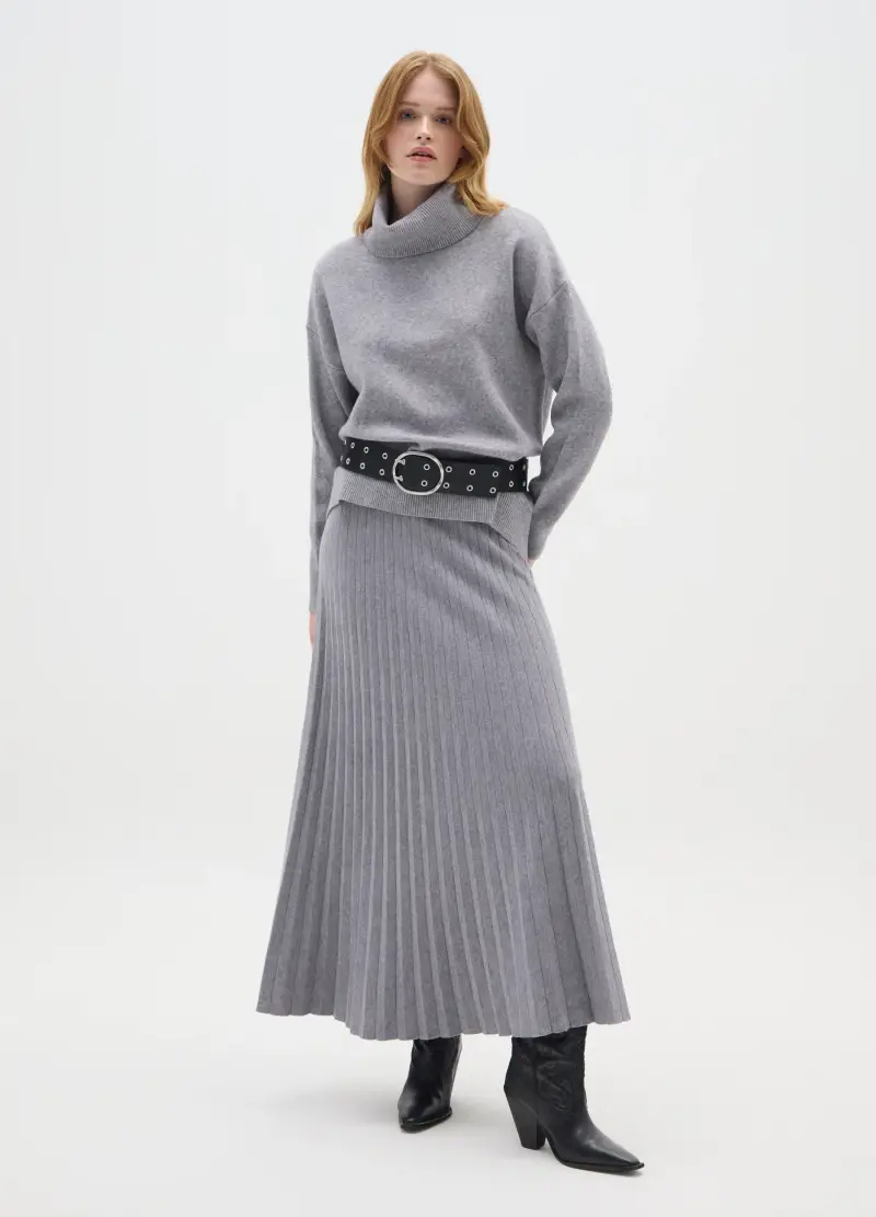 Maglia Grigia Regular Fit, Donna, Grigio