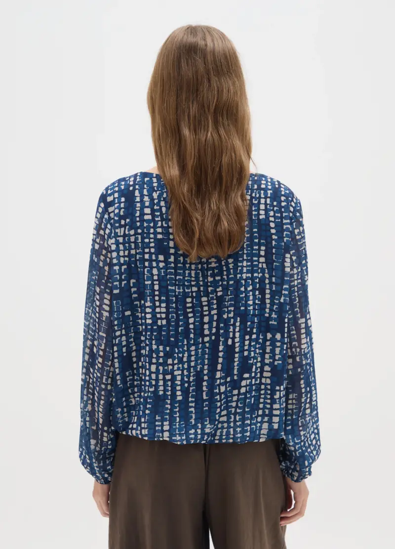 Maglia Multicolor Regular Fit Con Fantasia, Donna, Multicolor miniatura 3