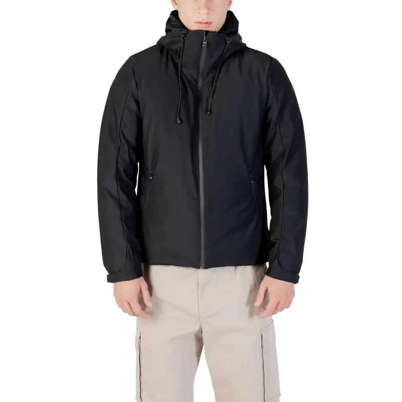 Giubbotto Hydra Uomo Blu con Cappuccio Autunno/Inverno - black / S