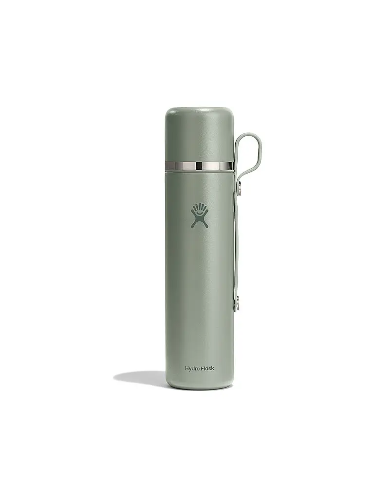 Borraccia Hot Flask & Cup isolata 1065ml oliva