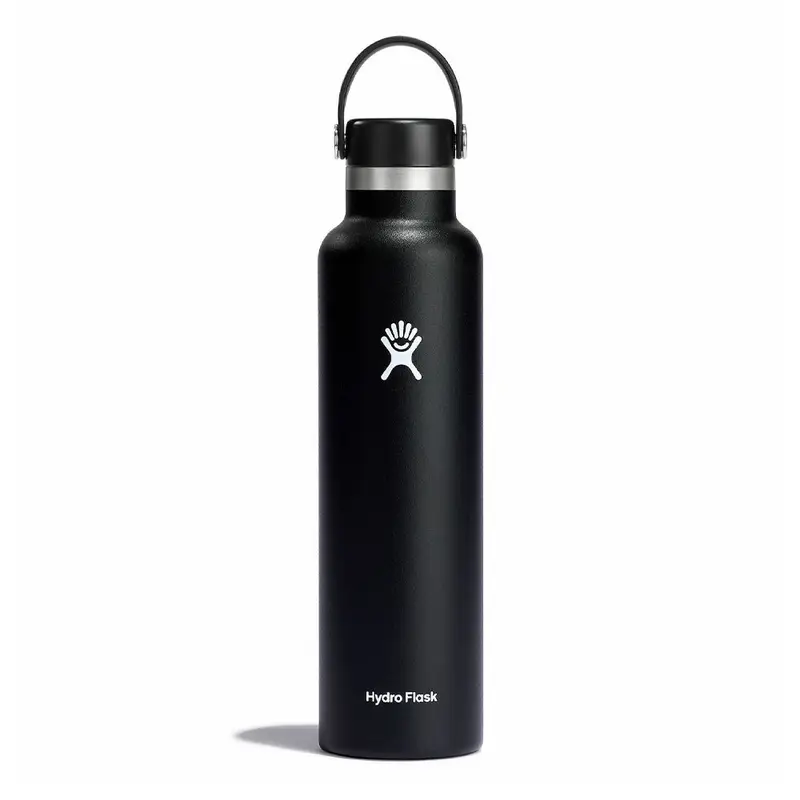 Borraccia Termica Standard Mouth Flex Cap 24 oz Nero 700 ml
