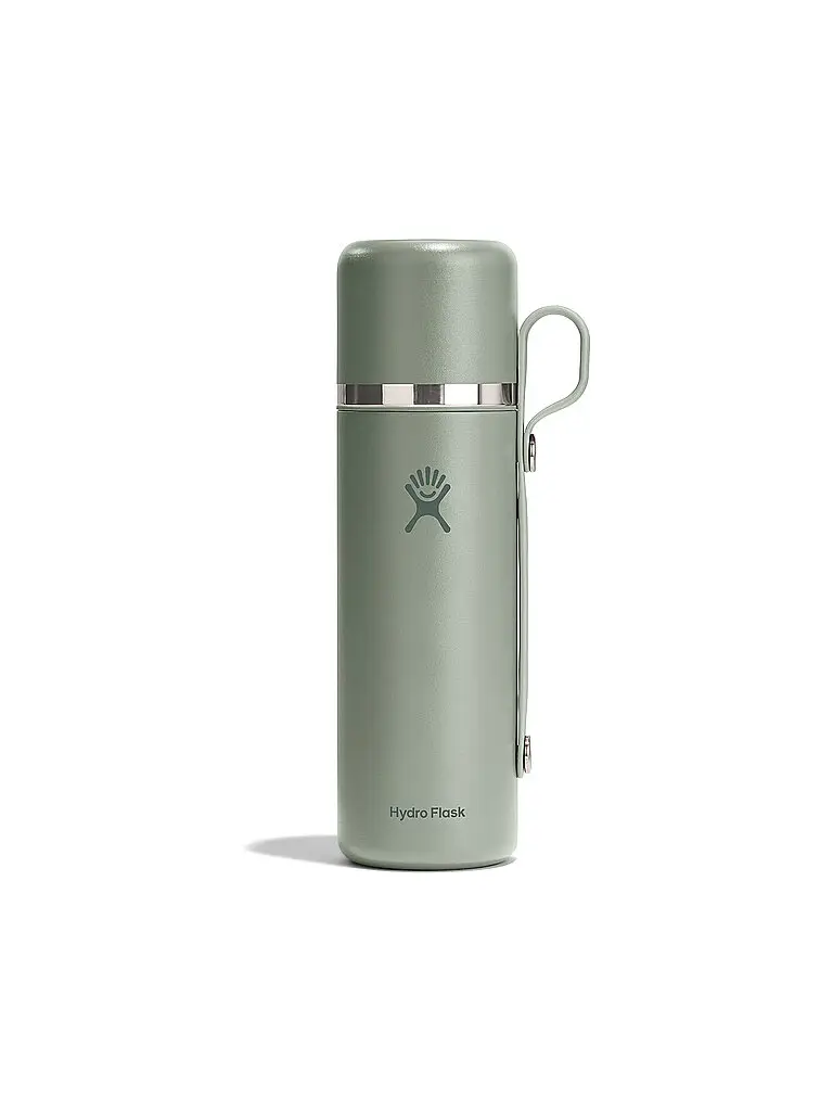 Trinkflasche Hot Flask & Cup isoliert 828ml oliva