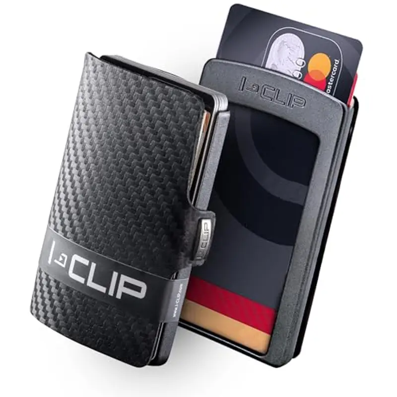 I-CLIP Porta carte di credito Uomo Nero 1599867