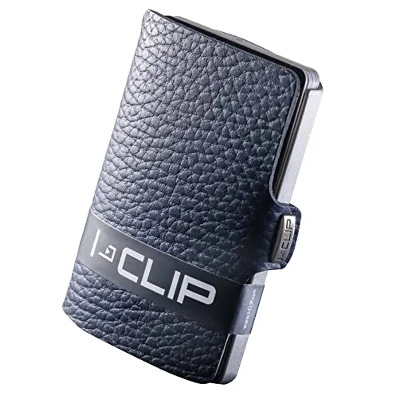 I-CLIP Porta carte di credito Uomo Blu 1599876