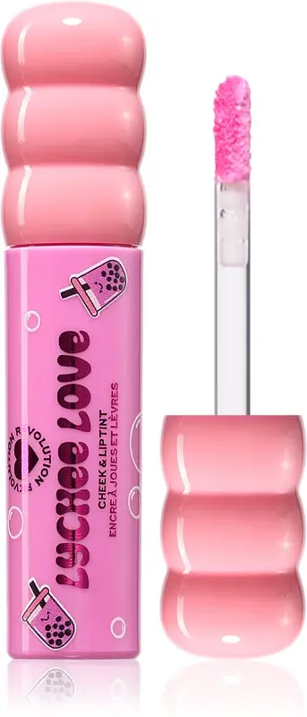 Bubble Tea Milky Trucco Multifunzione Per Labbra E Viso Colore Lychee Love Pink 1,8 Ml