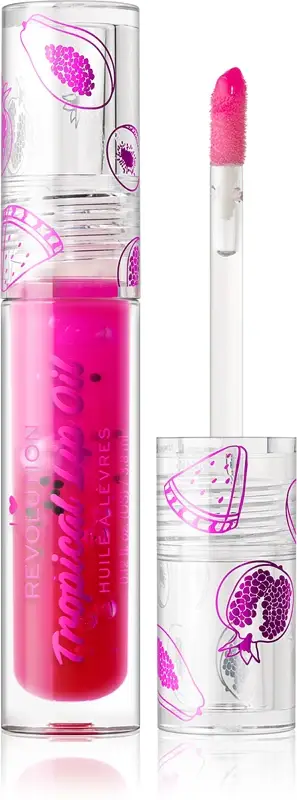 Lip Oil Tropica Tasty l (Lip Oil) 3,8 ml - Tonalità Pomergranato