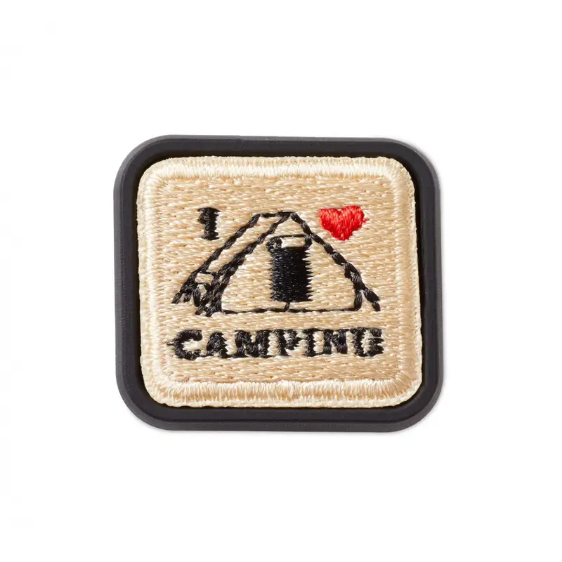 I love camping patch