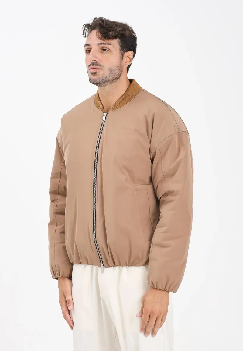 Bomber tabacco da uomo