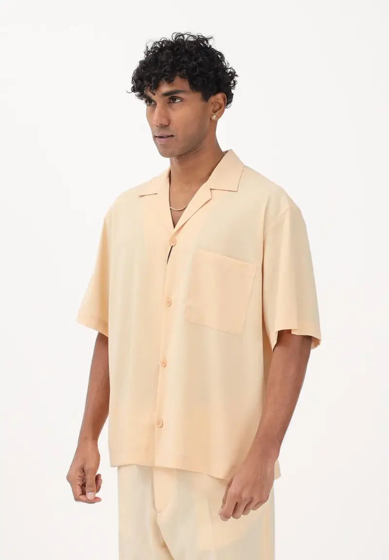 Camicia a manica corta pesca da uomo
