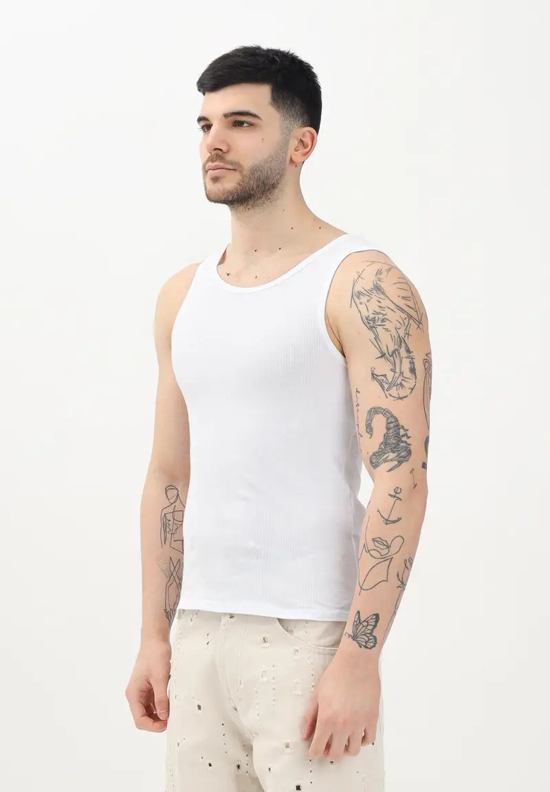 I'M BRIAN Canotta bianca da uomo