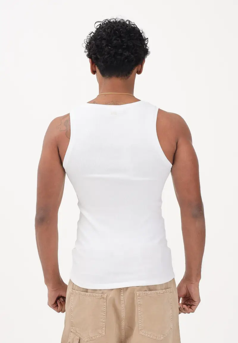 Canotta bianca da uomo miniatura 3