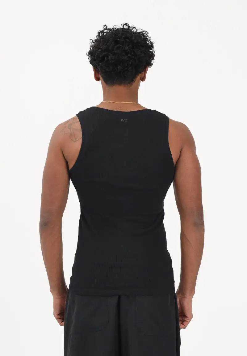 Canotta nera da uomo miniatura 3