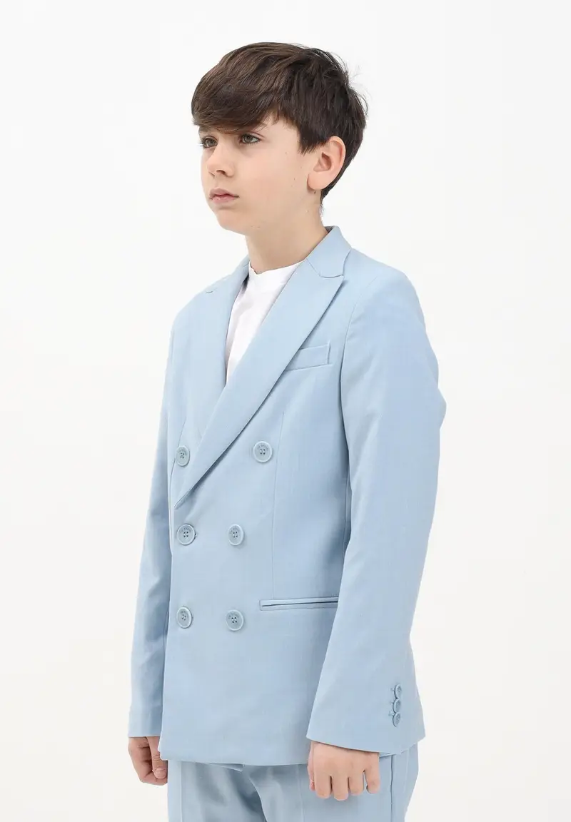 I'M BRIAN Giacca azzurro polvere da bambino