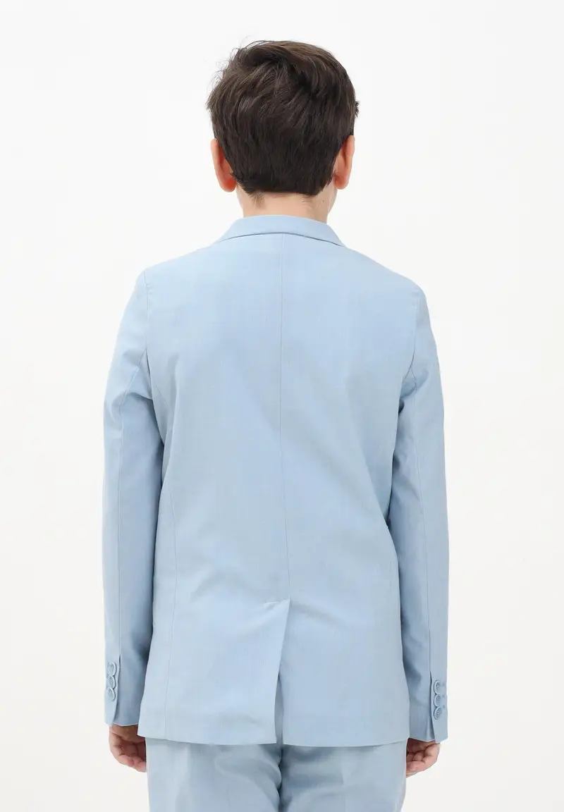 I'M BRIAN Giacca azzurro polvere da bambino miniatura 2