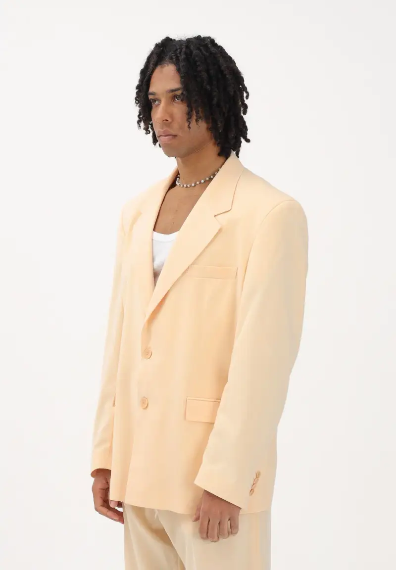 Giacca monopetto pesca da uomo