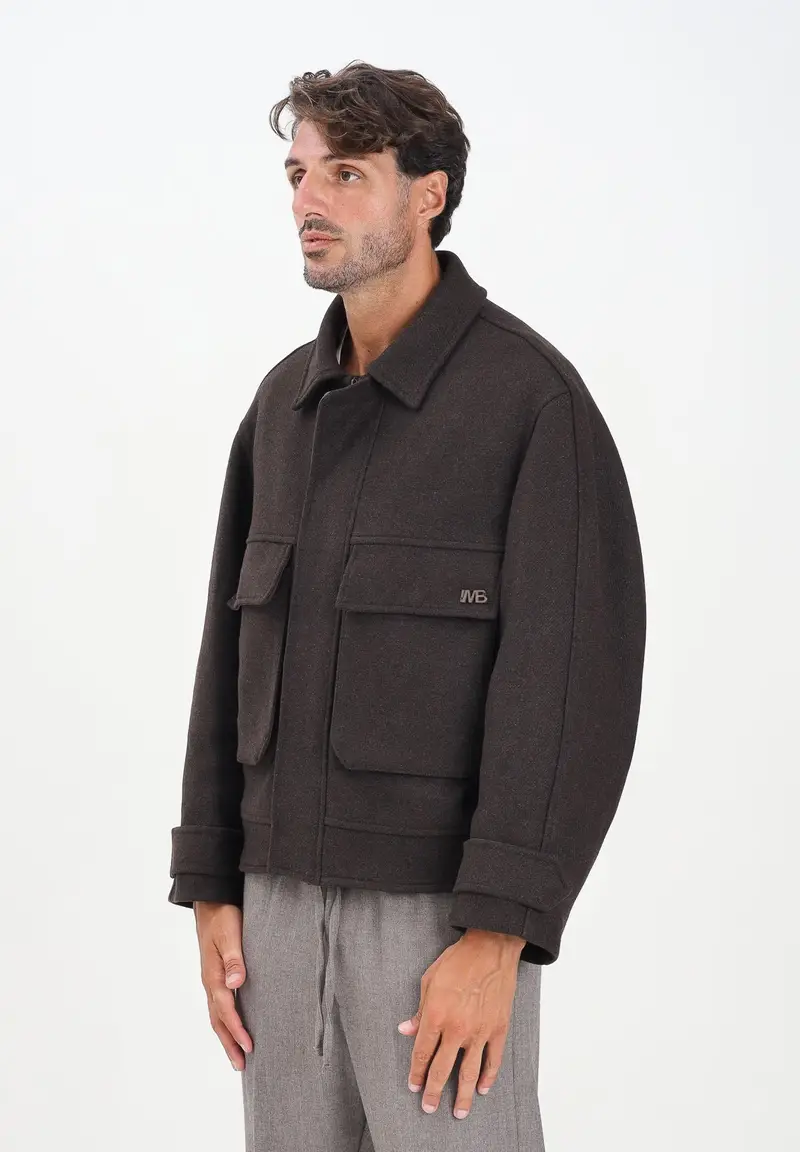 Giubbotto marrone da uomo