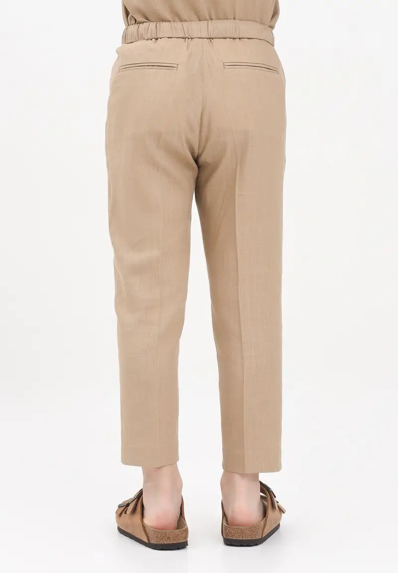 I'M BRIAN Pantalone beige da bambino miniatura 2