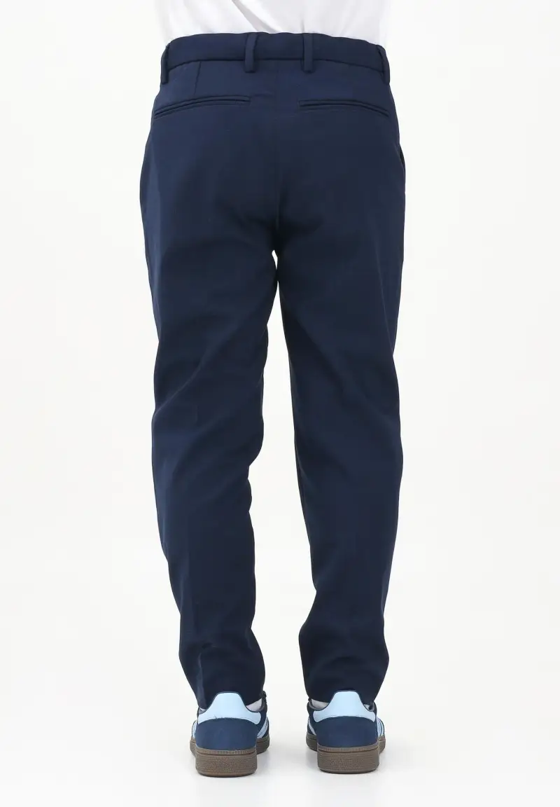 Pantalone blu da bambino miniatura 3