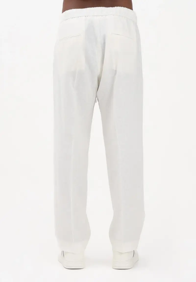 Pantalone casual lino regular fit primavera estate miniatura 3