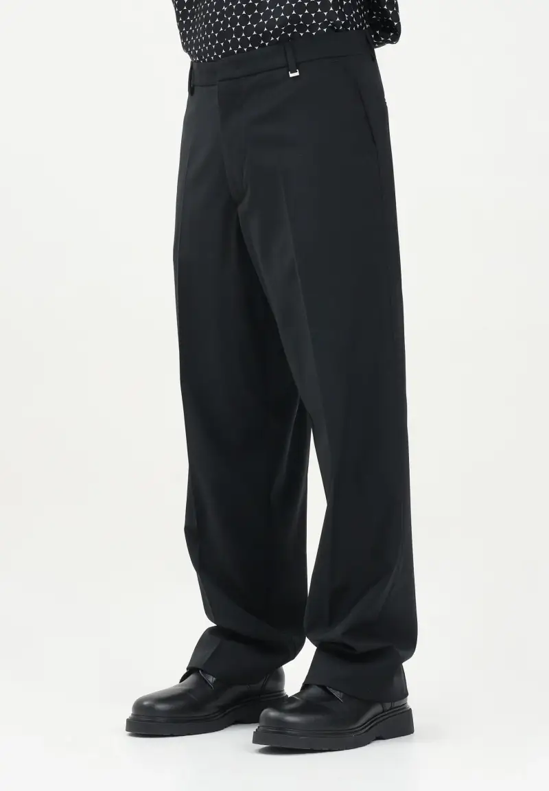 Pantalone elegante nero da uomo
