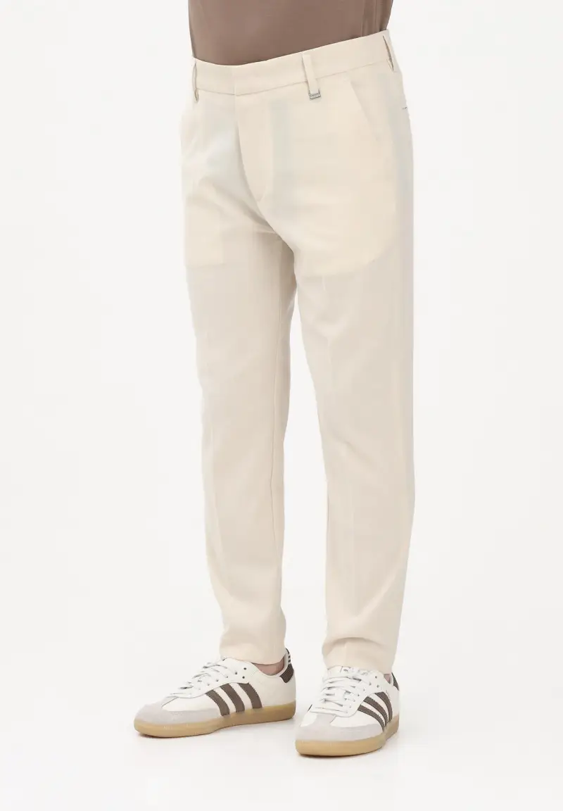 Pantalone elegante panna da bambino