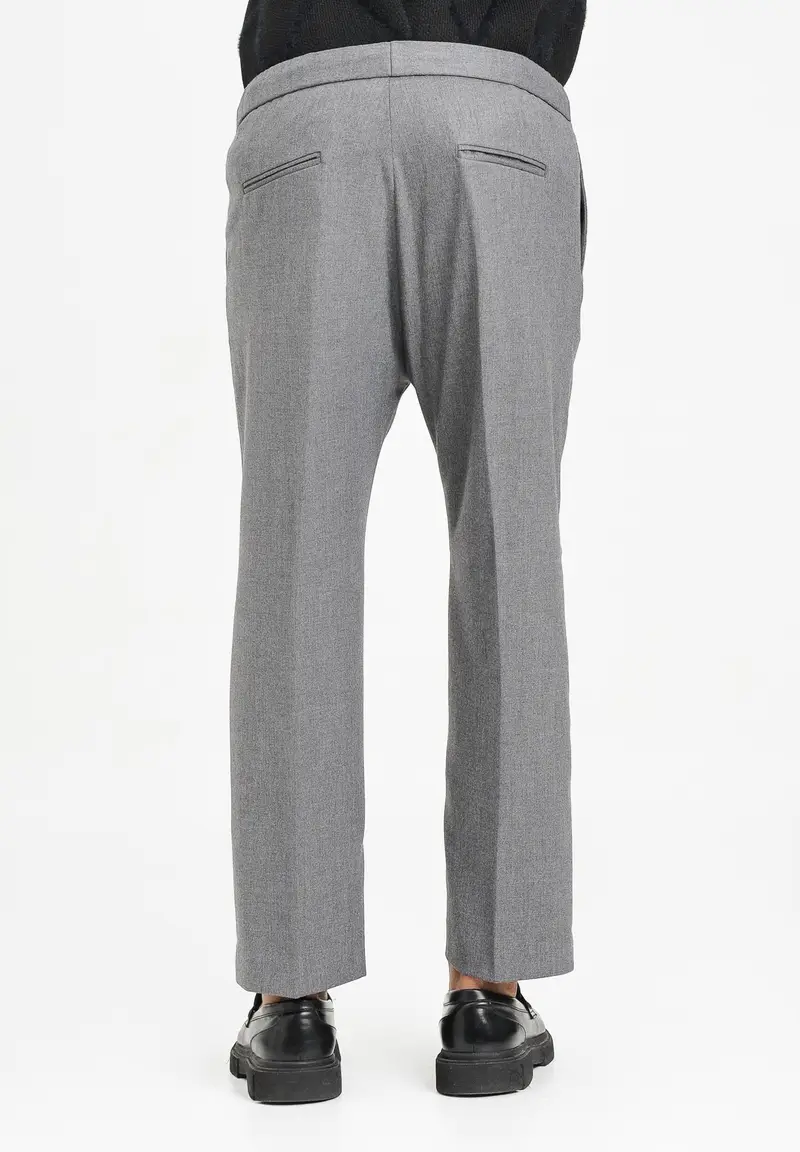 I'M BRIAN Pantalone grigio da uomo miniatura 2