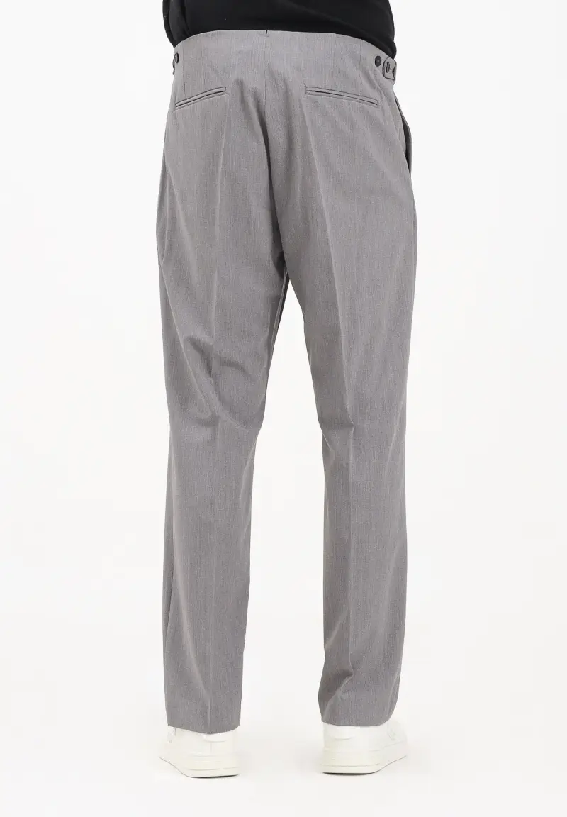 Pantalone grigio da uomo miniatura 3