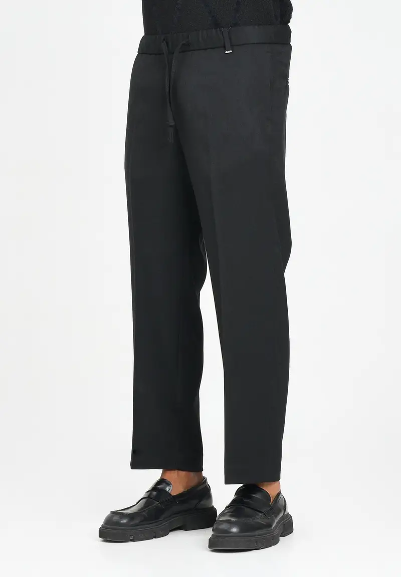 I'M BRIAN Pantalone nero da uomo