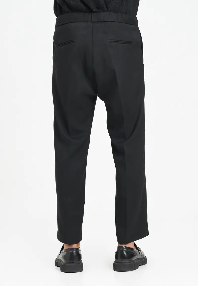 I'M BRIAN Pantalone nero da uomo miniatura 2