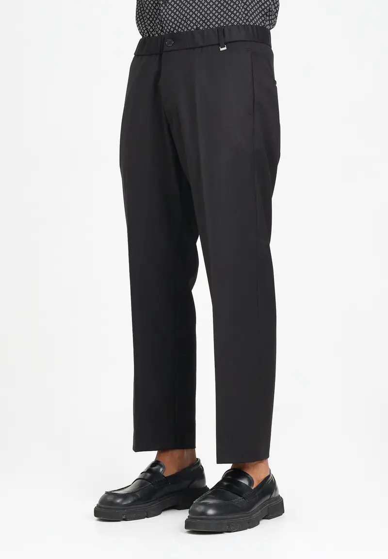 I'M BRIAN Pantalone nero da uomo