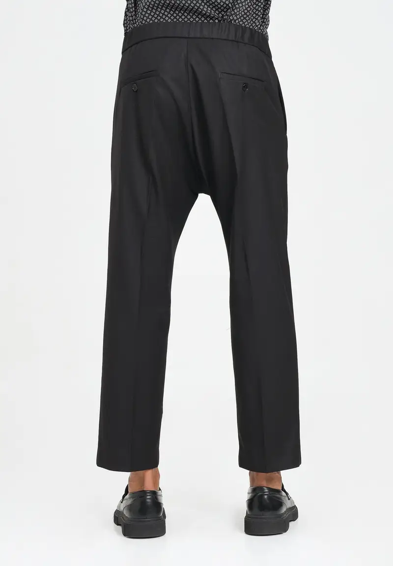 I'M BRIAN Pantalone nero da uomo miniatura 2