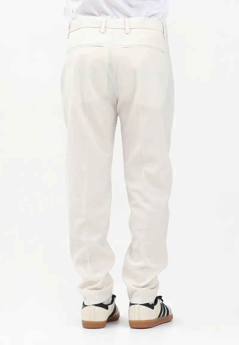 I'M BRIAN Pantalone panna da bambino miniatura 2