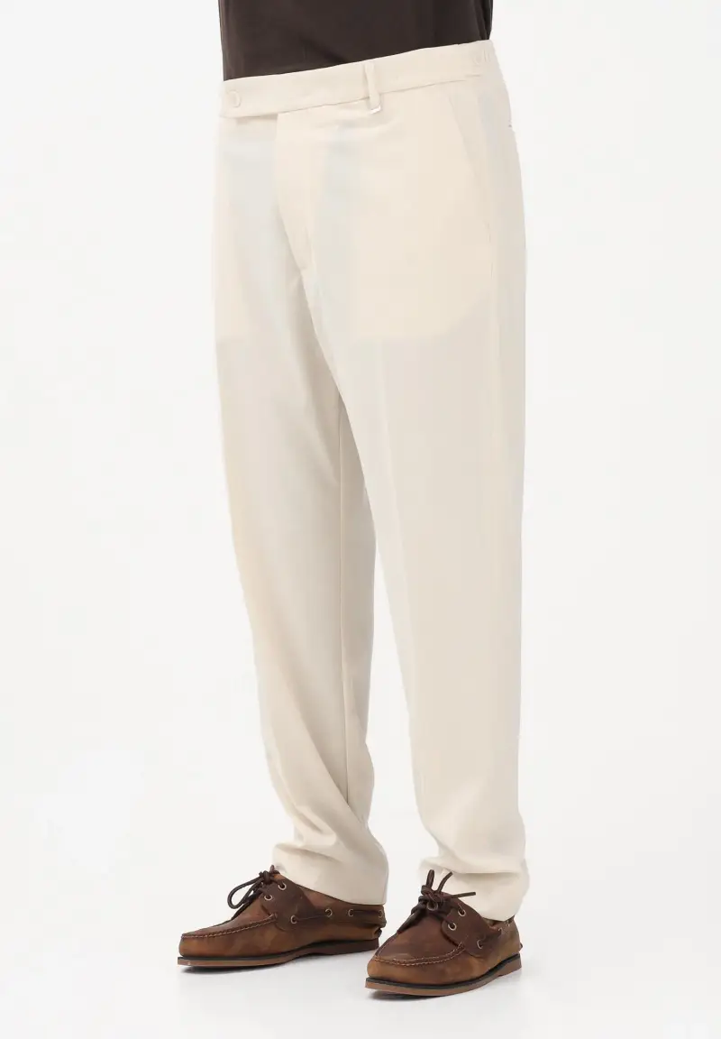 Pantalone panna da uomo