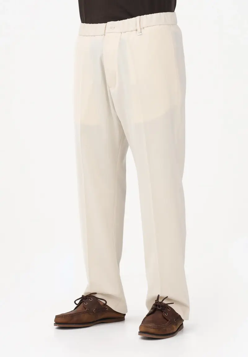 Pantalone panna da uomo