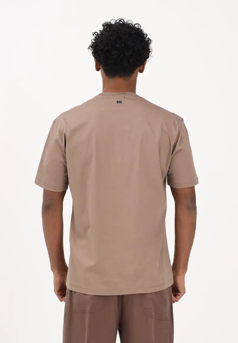 I'M BRIAN T-shirt Uomo Marrone 4246065 miniatura 3