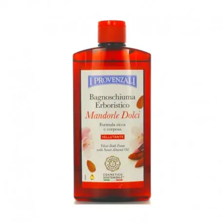 I Provenzali Bagno Schiuma Erboristico Mandorle Dolci 400 ml