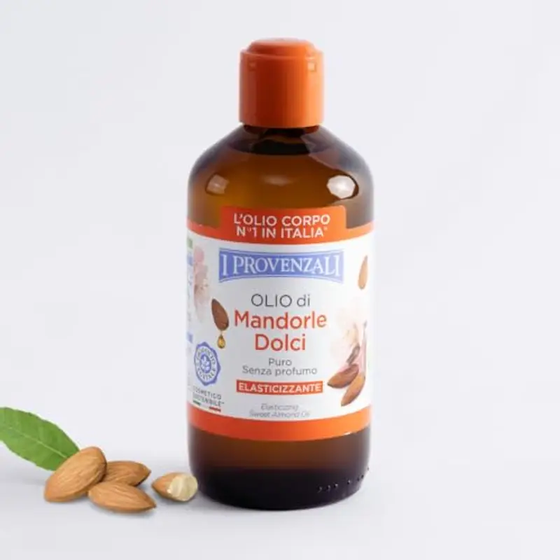 I Provenzali | Olio di Mandorle Dolci, Puro Senza Profumo, Elasticizzante, 250 ml miniatura 3