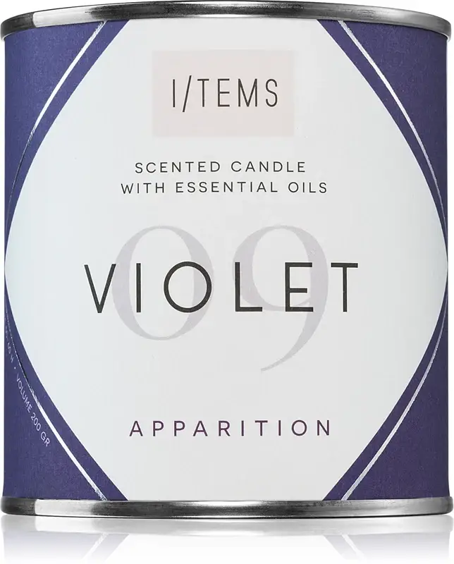 Essential 09 / Violet Candela Profumata 200 G