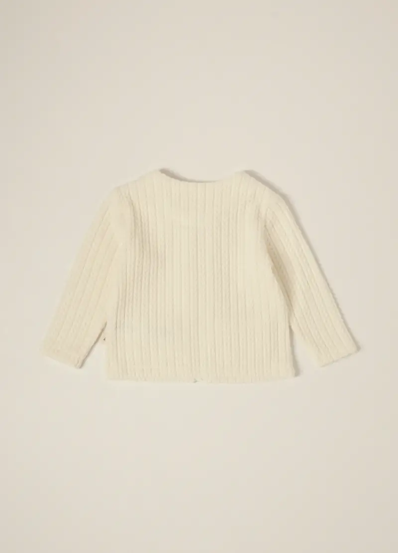 IANA Cardigan Neonato Bianco 4330878 miniatura 2