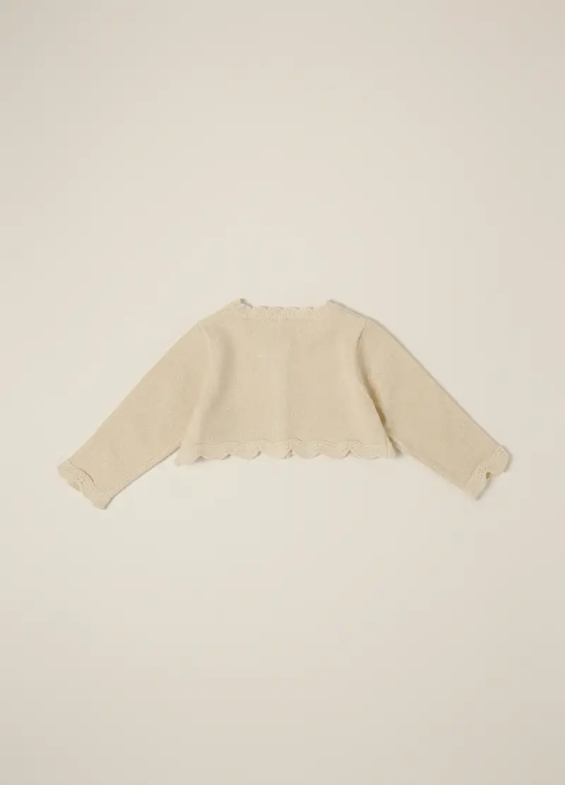 IANA Cardigan Bianco 4330803 miniatura 2
