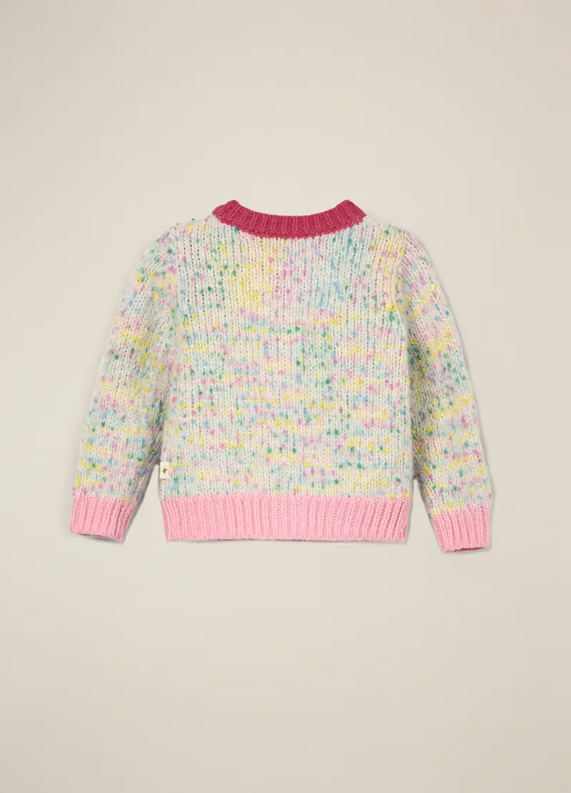 IANA Cardigan Bambina Rosa 3915224 miniatura 2