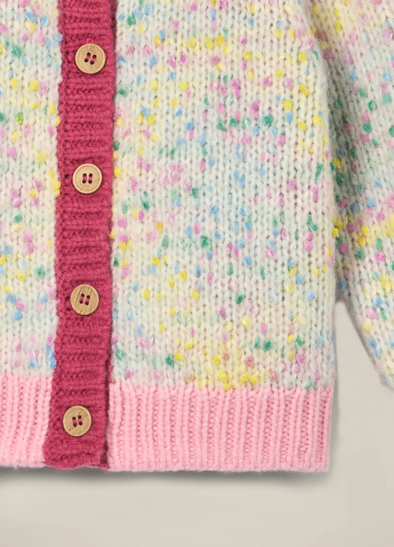 IANA Cardigan Bambina Rosa 3915224 miniatura 3