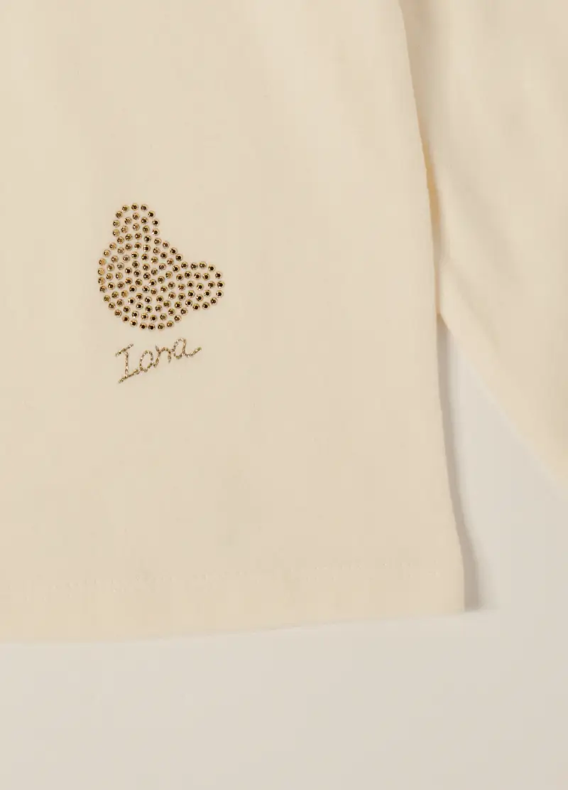 Maglia Bianca Elasticizzata A Maniche Lunghe, Neonata, Bianco miniatura 3